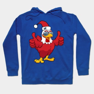 Chicken Christmas Party Hoodie